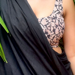 Raat ki Rani Scoop Neck Blouse