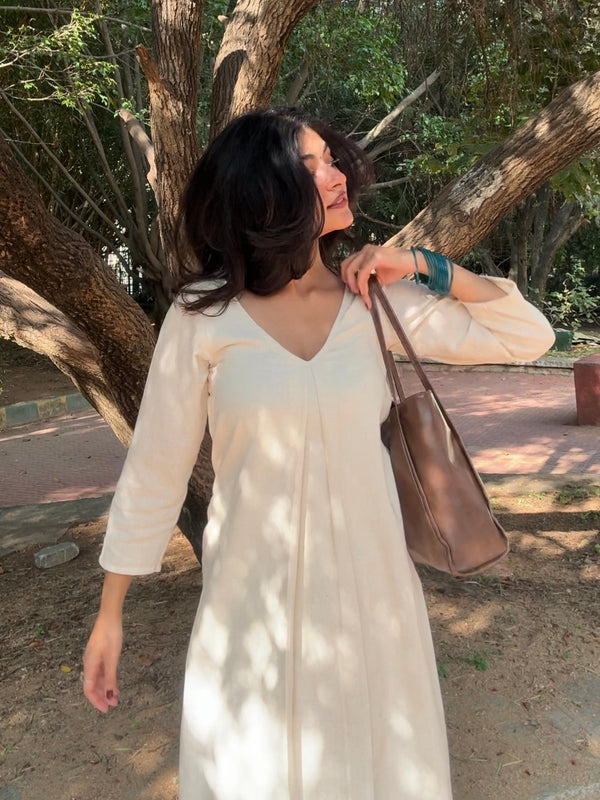 Diya A-Line Cotton Kurta Set