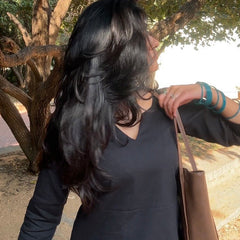 Chaaya Black Short Kurti