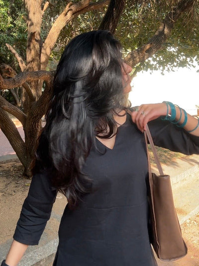 Chaaya Black Short Kurti