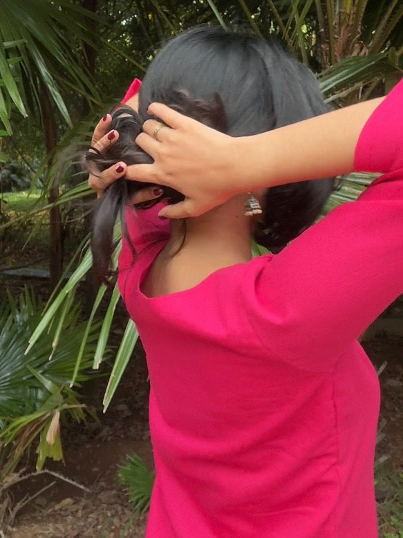 Roop Pink Cotton Straight Kurta Set